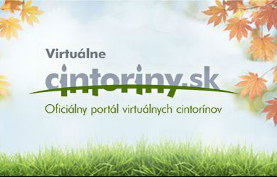 Virtuální hřbitovy na www.cintoriny.sk